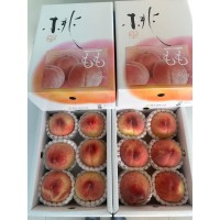福岡縣溫室水蜜桃5-6 個裝(每箱) 1.2Kg